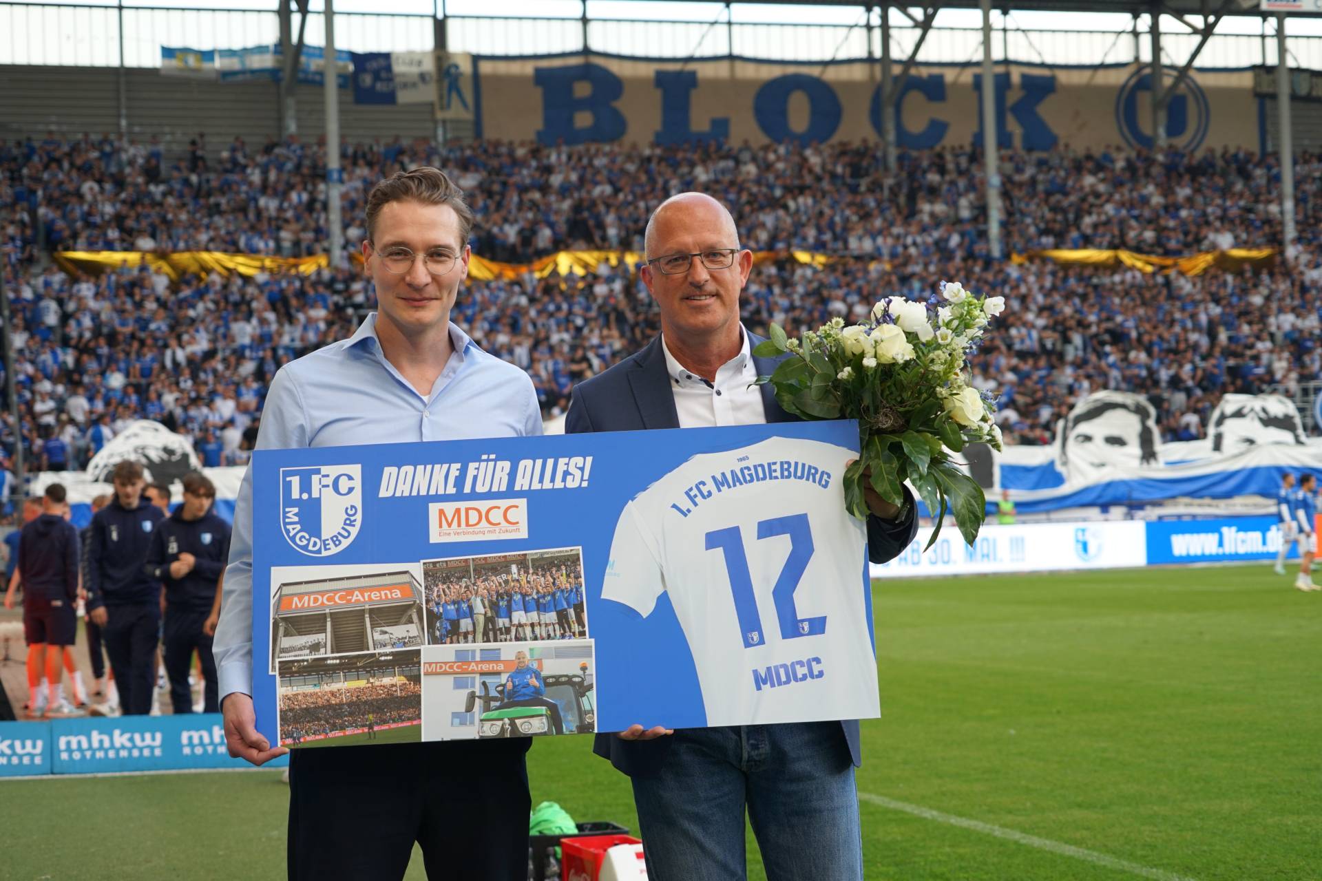 Szenen Abschiedsspiel MDCC-Arena