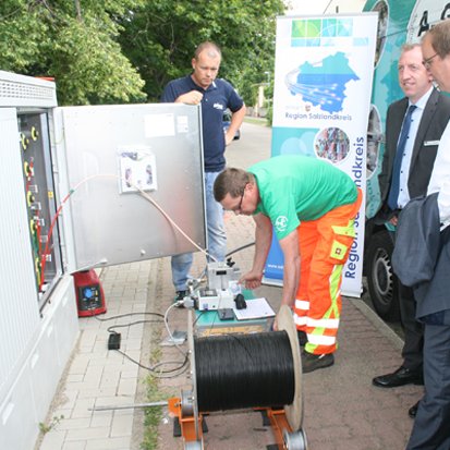 Highspeed Surfen in Staßfurter Ortsschaften