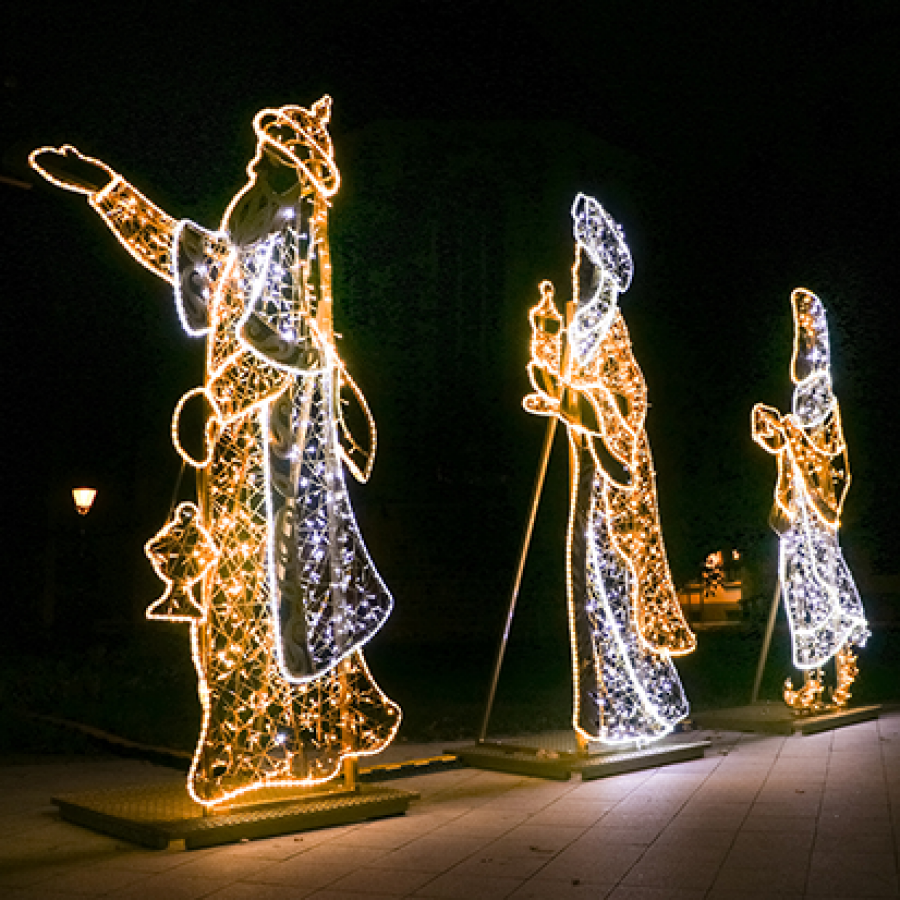 Krippenfiguren für Magdeburgs Lichterwelt